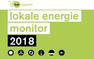 Lokale Energie Monitor 2018 voorblad