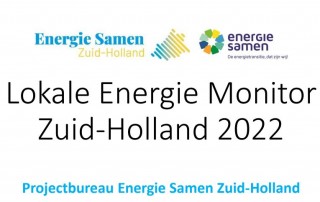 Lokale energie Monitor Zuid-Holland - Voorblad